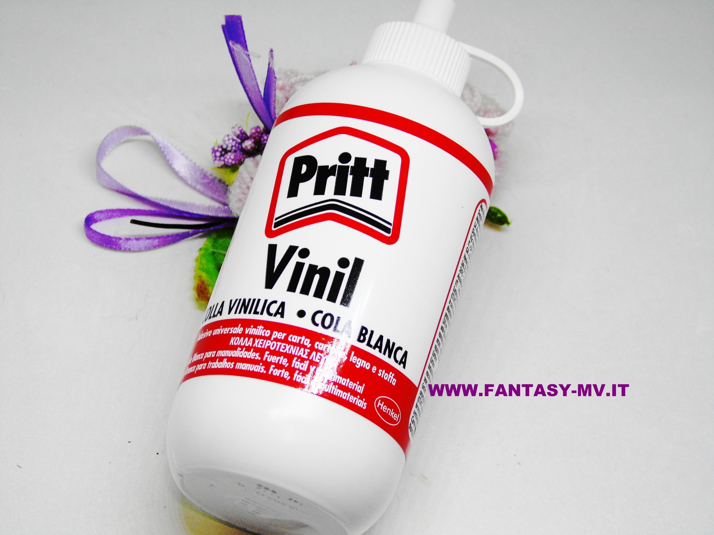 Colla Vinilica Pritt - 100ml Resine, gomme siliconiche, collanti e attrezzi  per resina 