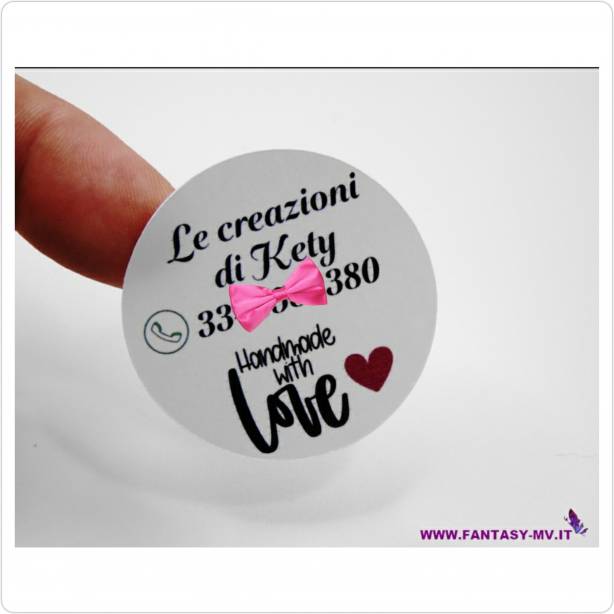 Etichette personalizzate